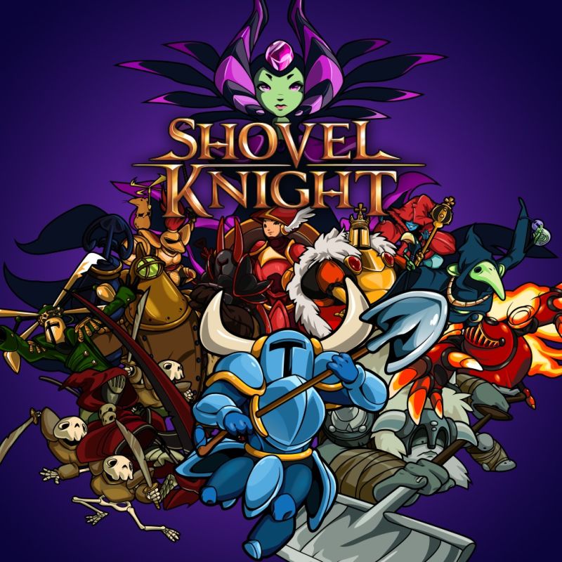 Shovel Knight: el mundo corre peligro, sálvalo.